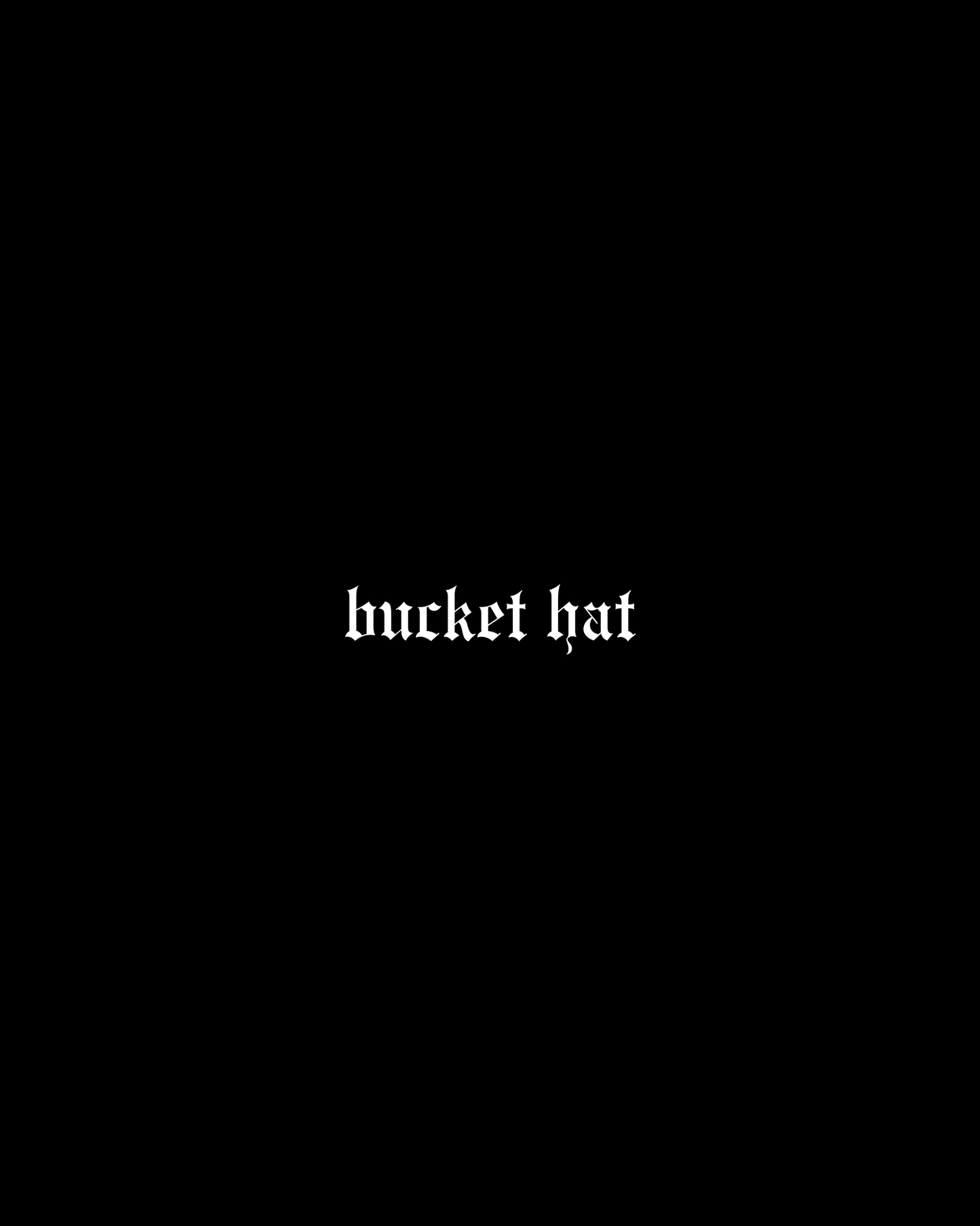 bucket hat